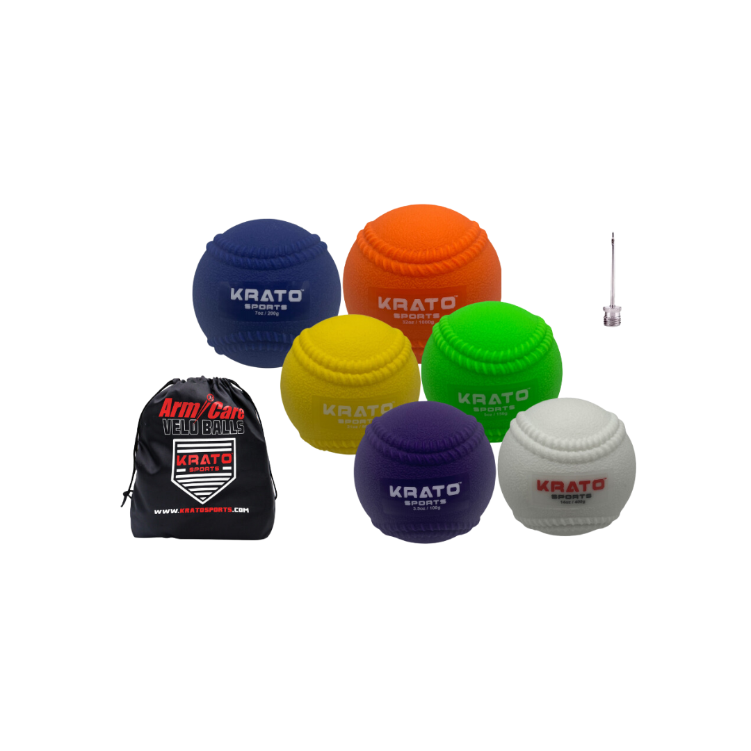 Arm Care Velo Training Balls | Pitching Weighted Balls