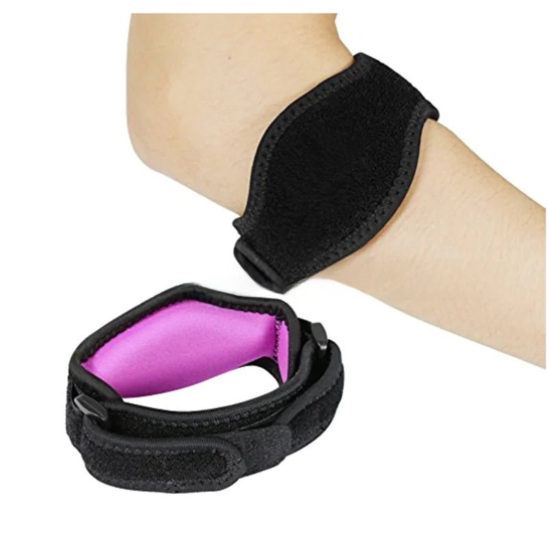 Adjustable Sports Elbow Guard with EVA Padding